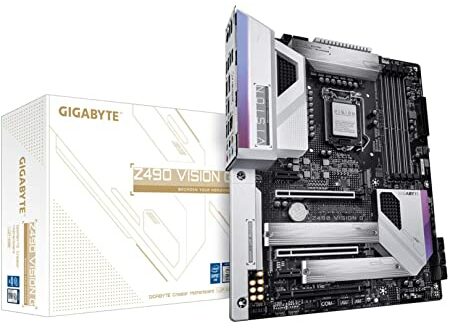 Gigabyte Z490 Vision G - Best White Motherboard