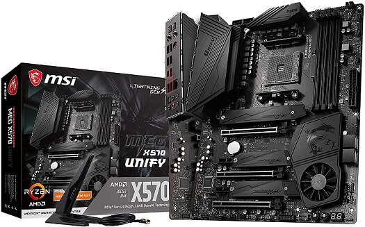 MSI Meg X570 Unify Motherboard: Overall best motherboard