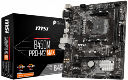 MSI B450M PRO-M2 Max