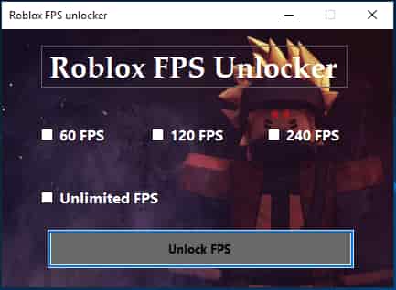  Roblox FPS Unlocker